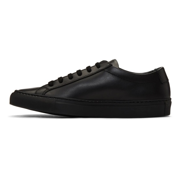 Woman by Common Projects Black Sneakers 39 Italy - Picture 6 of 8